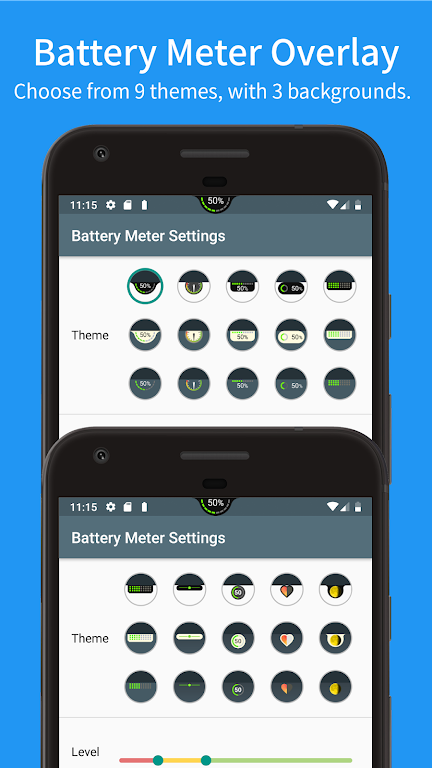 Battery Meter Overlay Captura de tela 3