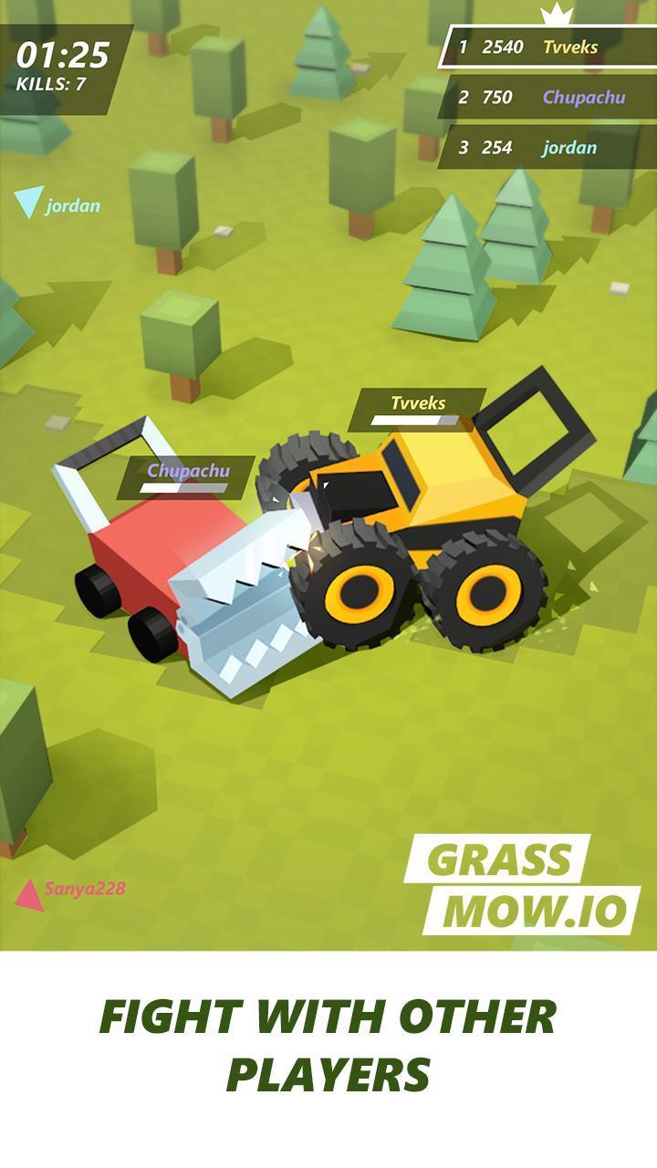 Grass mow.io - survive Screenshot 1