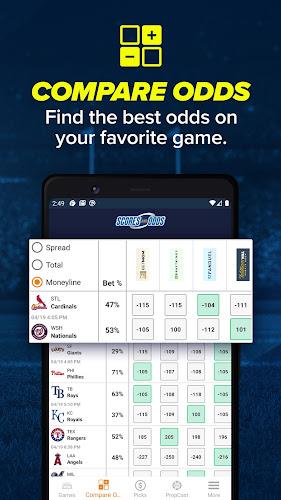 Scores And Odds Sports Betting Capture d'écran 4