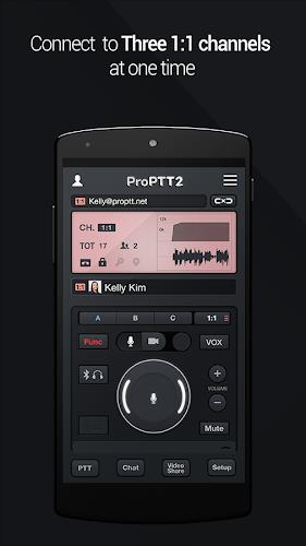 ProPTT2 Video Push-To-Talk Capture d’écran 4