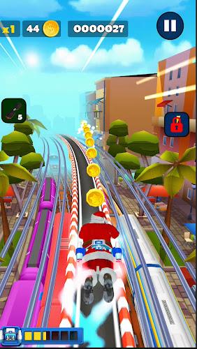 Subway Santa Claus Runner Xmas應用截圖第2張
