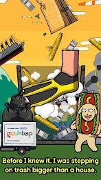 Trash King: Clicker Games Captura de tela 3