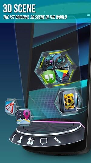 Next Launcher 3D Shell Скриншот 1