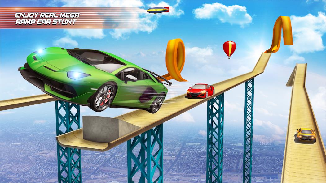 Mega Ramp Car Racing Master 3D Mod應用截圖第2張