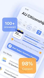 AU Citizenship Test 2024 Скриншот 1