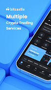 bitcastle: Buy & Trade Crypto Captura de pantalla 1