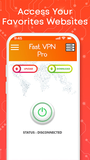 Fast VPN Pro Captura de tela 3