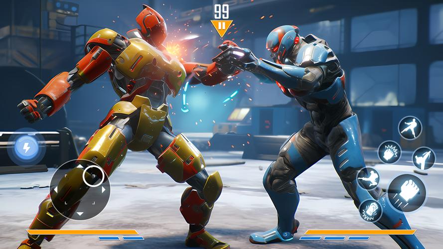 Robot Kung Fu Karate Fighter スクリーンショット 1