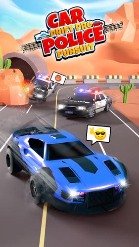 Car Drift Pro - Police Pursuit スクリーンショット 1