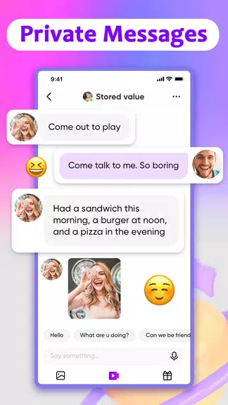 MatchU-Live, Meet People, Chat Captura de pantalla 3