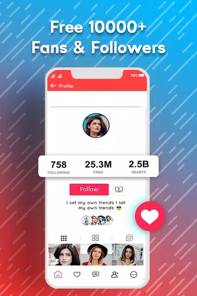 VipTools - Booster for Tiktok Скриншот 1
