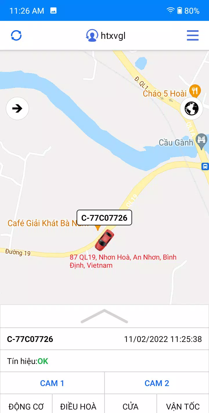 Định Vị Xe 스크린샷 2