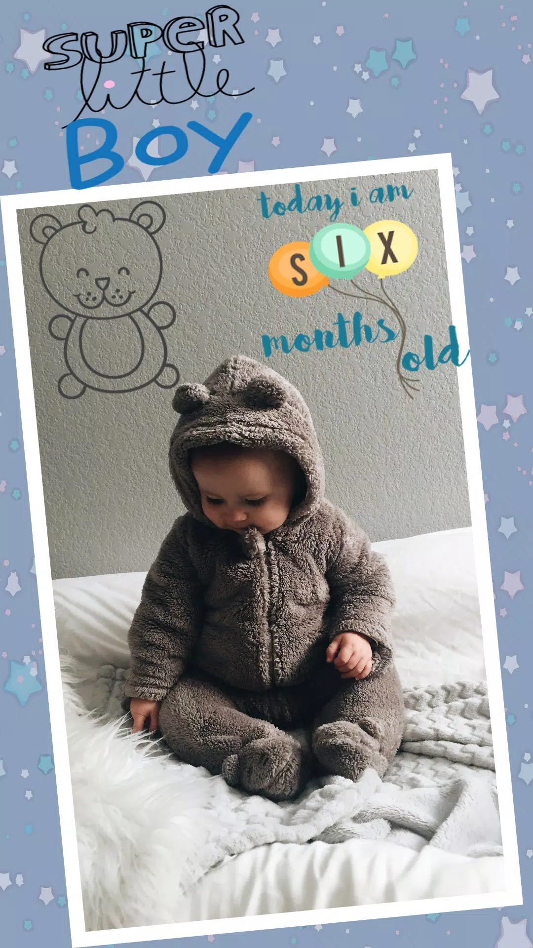 Baby Photo Editor App Capture d’écran 3