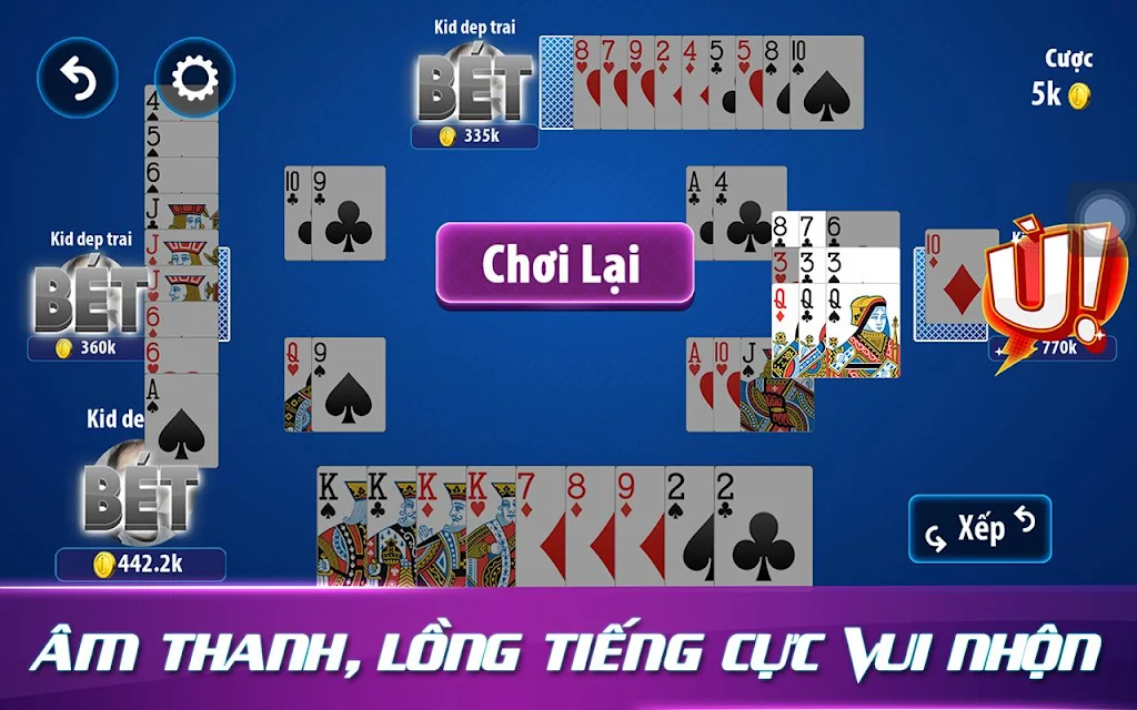 Phom - Phỏm - Ta La - Tá Lả - Offline应用截图第4张