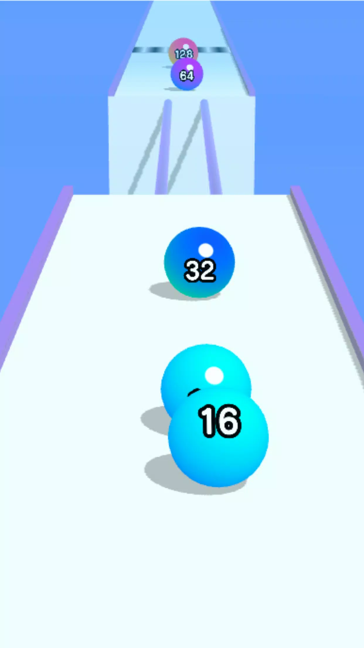 Ball Run 2048: merge number Скриншот 4