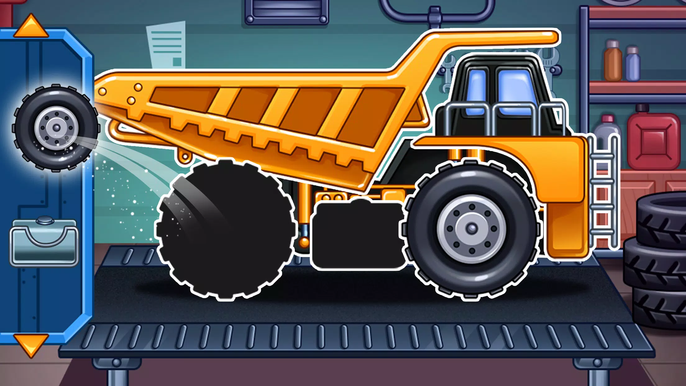 Construction Truck Kids Games Скриншот 3