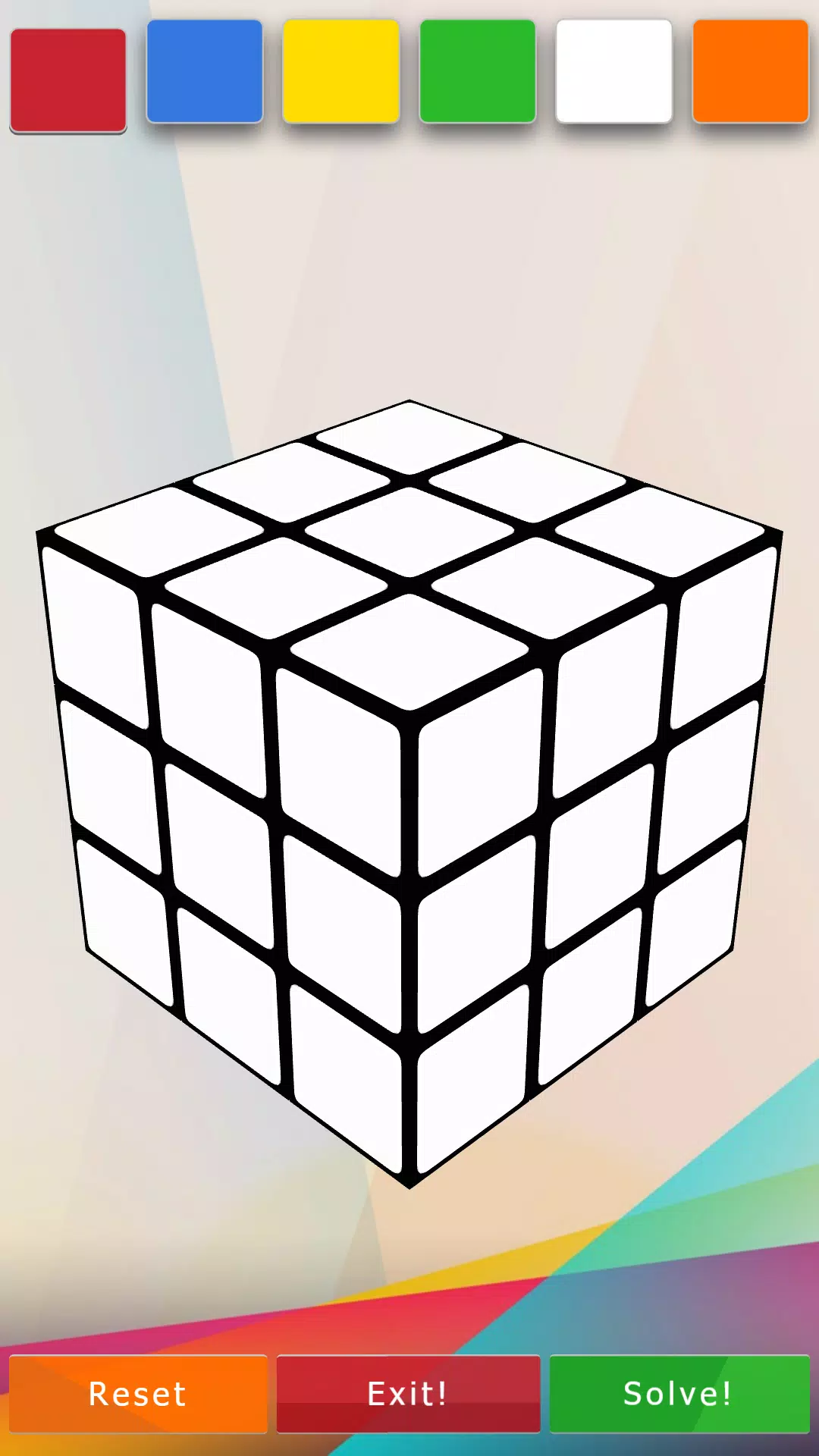 3D-Cube Solver Screenshot 1