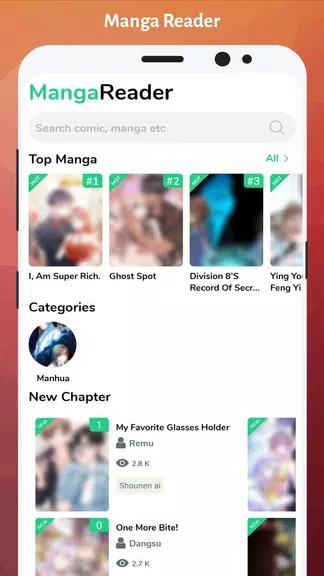 Manga Reader- Best Free Manga Online & Offline Capture d’écran 4