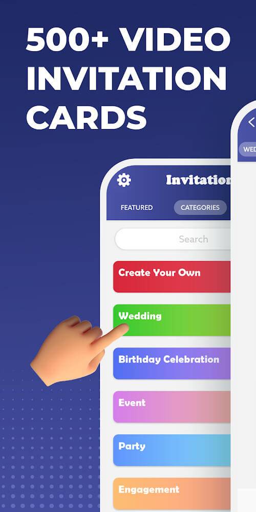 Video Invitation Maker Screenshot 1