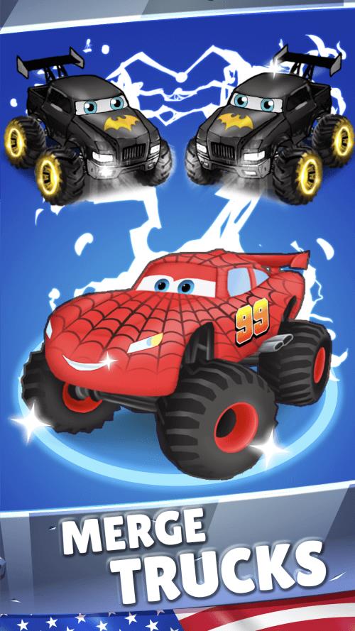 Merge Truck: Monster Truck 스크린샷 2