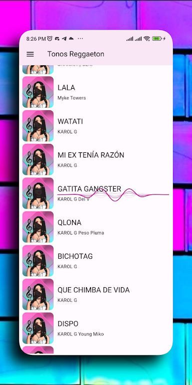 Reggaeton music ringtones Capture d'écran 3