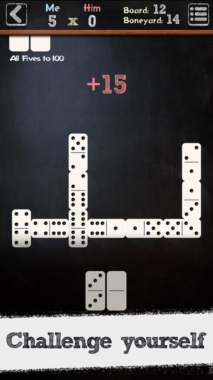 Dominoes - Classic Dominos Gam 스크린샷 1