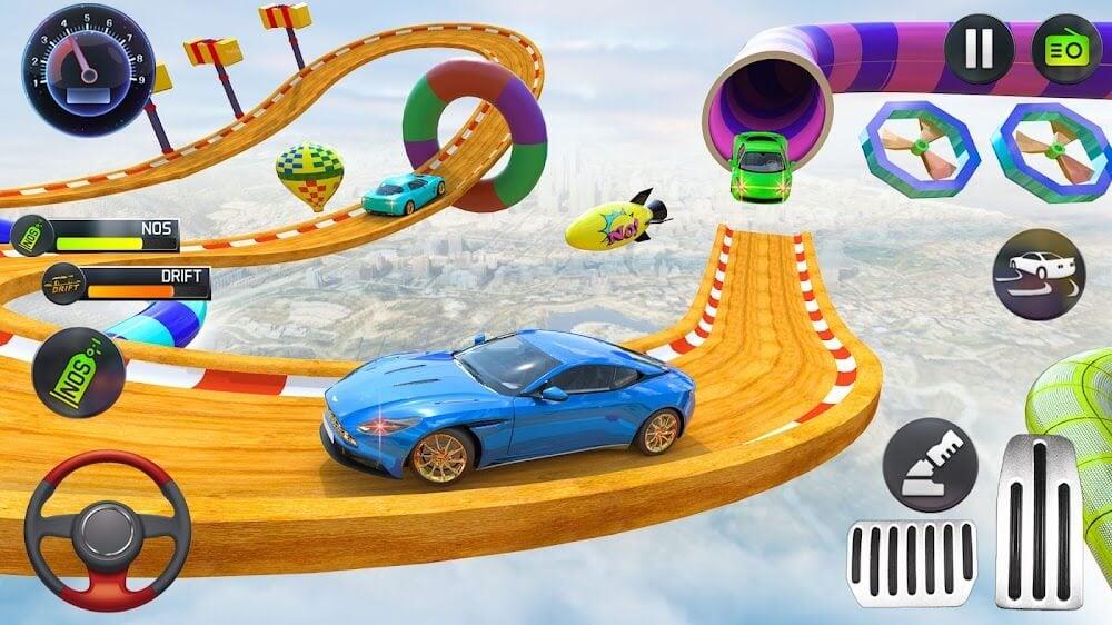 Mega Ramp Car Stunts Race स्क्रीनशॉट 3