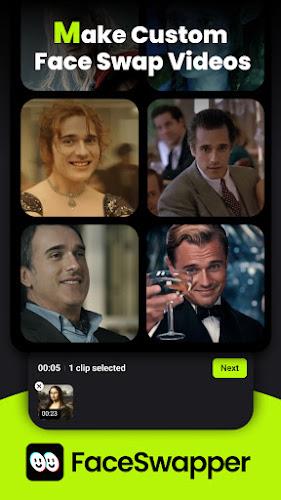 FaceSwapper: AI Swap Videos 스크린샷 1