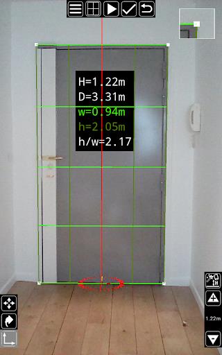 3D Measurement App - Plumb-bob Captura de pantalla 2