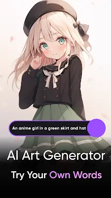 Genie: Anime AI Art Generator स्क्रीनशॉट 4