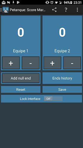 Petanque: Score Marker スクリーンショット 1