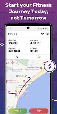 FITAPP: Run Distance Tracker Captura de pantalla 2