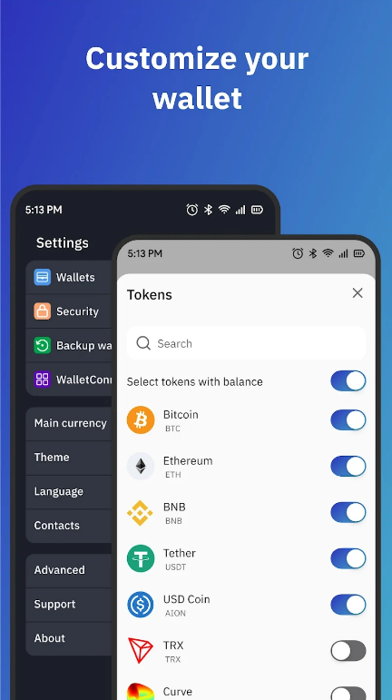 IronWallet Cold Crypto Wallet Captura de pantalla 3