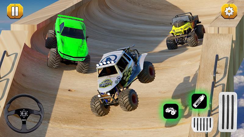 Monster Truck Ramp: Car Games Screenshot 1