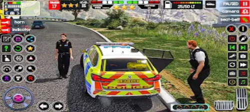 Police Car Game Police Sim 3D स्क्रीनशॉट 1