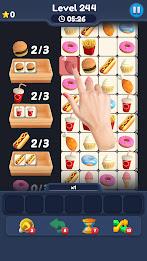 Food Match 3D: Tile Puzzle Captura de tela 3