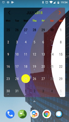 Month Calendar Widget by BiHSnow應用截圖第3張