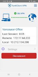 FortiClient VPN स्क्रीनशॉट 3