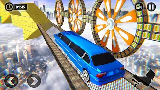 Extreme Limo Car Gt Stunts 201 स्क्रीनशॉट 2