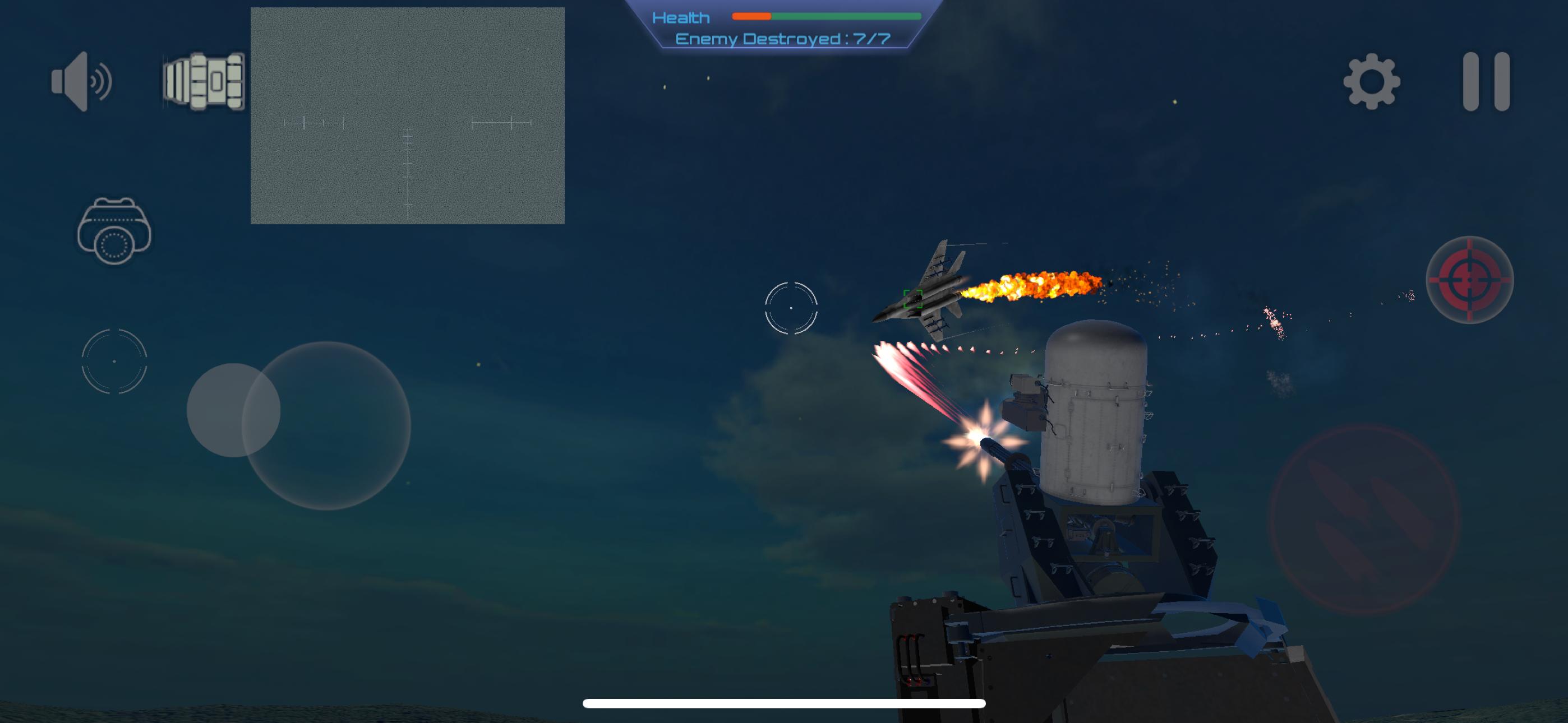 C-RAM Simulator: Air defense Screenshot 1