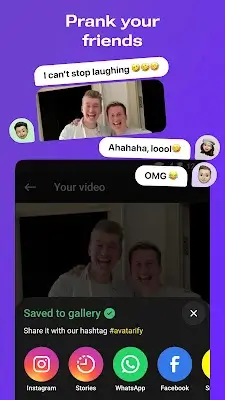 Avatarify: AI Face Animator Captura de tela 2