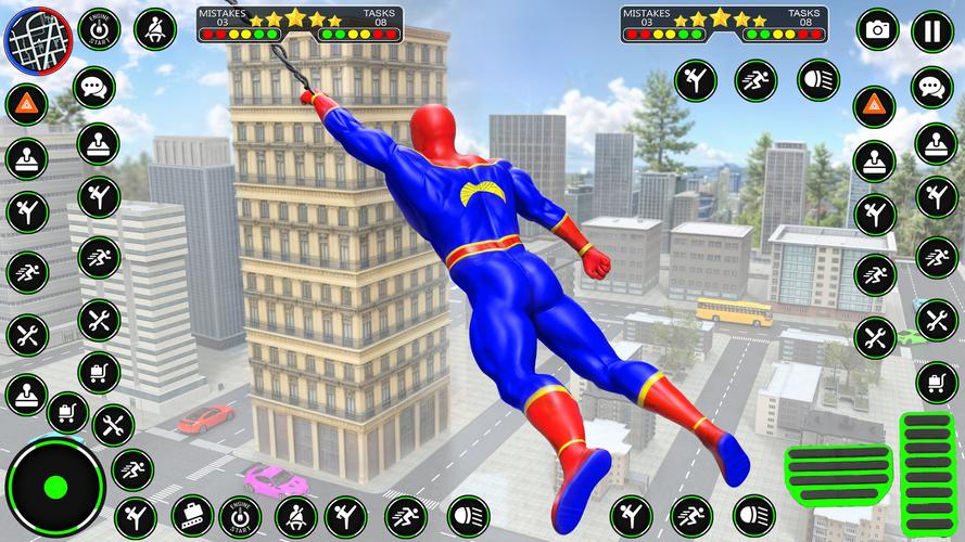 Spider Rope Hero 스크린샷 1