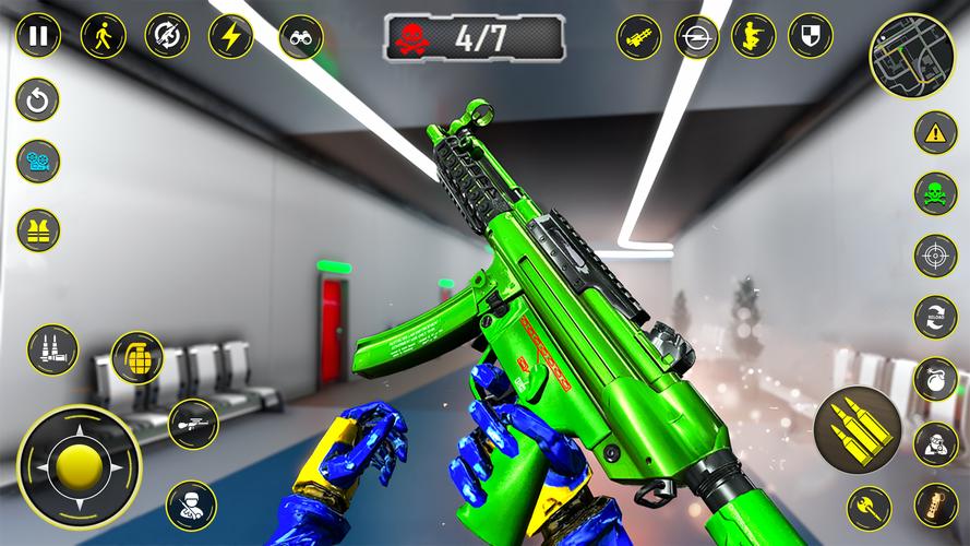 Robot Shooting Game स्क्रीनशॉट 2