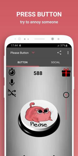 Annoying Please Button Screenshot 3