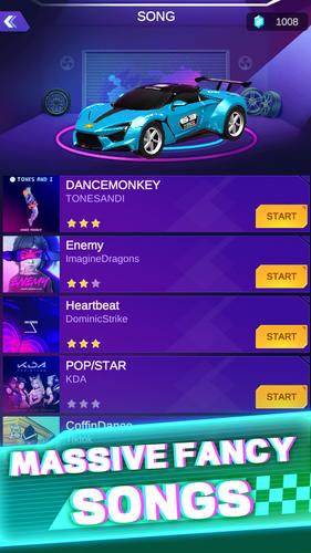 Music Racing : Beat Racing GT 스크린샷 1