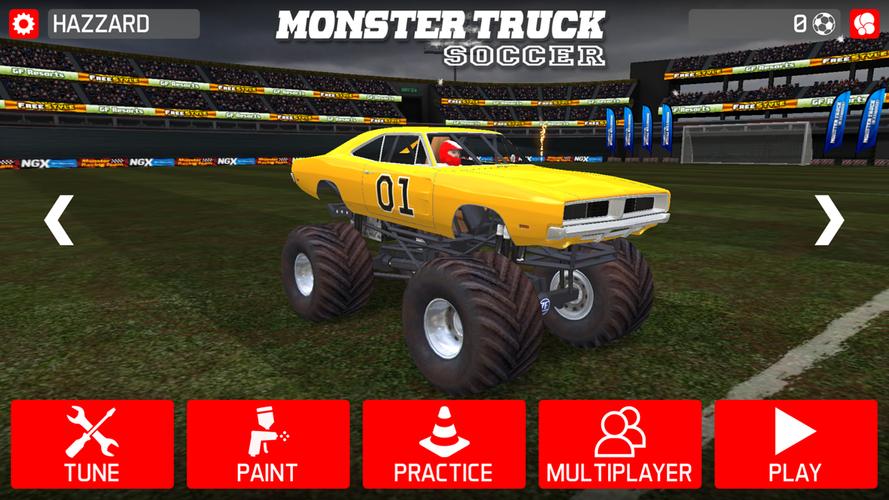 Monster Truck Soccer Скриншот 1