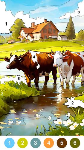 Farm Country Color By Number應用截圖第3張