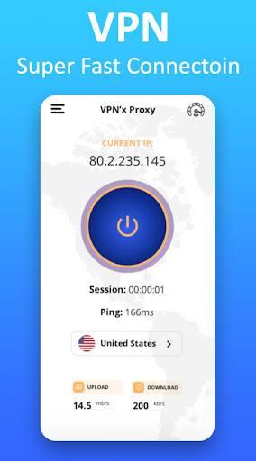 XXVPN - XX VPN Master - Super Ultra VPN स्क्रीनशॉट 2