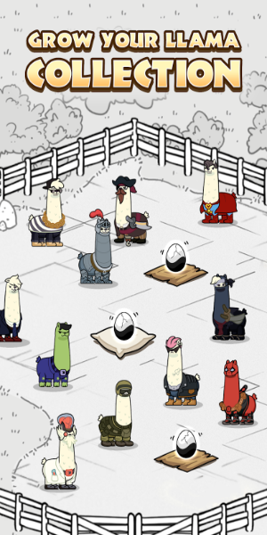 Mutant Llama: IDLE Breed Games स्क्रीनशॉट 1