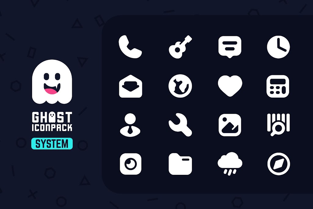 Ghost IconPack Capture d’écran 1